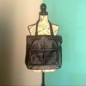 The Sak Large Black Pebbled Tote